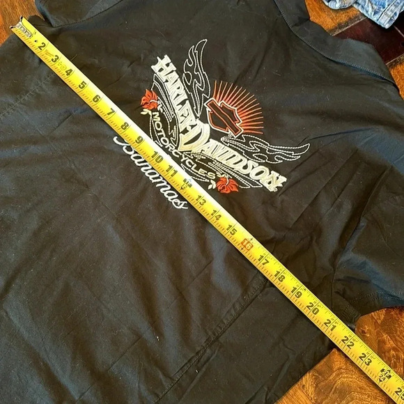 Harley Davidson cap sleeve shirt size XL women’s - Picture 6 of 8